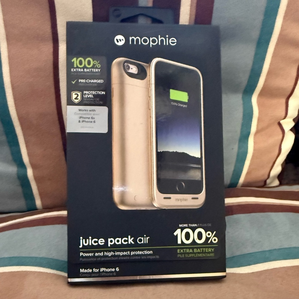 Mophie Juice Pack Air for iPhone 6 - Elegant Gold